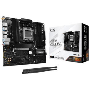 Placa de baza ASRocK B850M Pro-A WiFi, AMD B850, Socket AM5, mATX