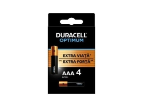 Baterie alcalina Micro (AAA,R03) 1,5V Duracell Optimum DURACELL HCT012-155