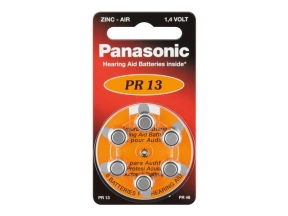 Baterie auditiva zinc-air 1,4V 310mAh V13 HA13 PR48 PR13 Panasonic
 PANASONIC HCT012-060