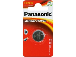 Baterie buton litiu CR2012 3V 55mAh Panasonic
 PANASONIC HCT012-104