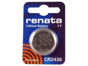 Baterie buton litiu CR2430 3V 285mAh Renata OEM HCT012-114
