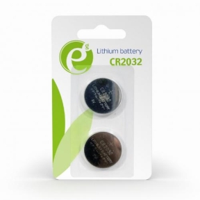 Baterii Gembird Button Cell CR2032, 2x 3V, Blister