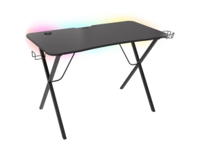 Birou gaming Natec Genesis Holm 200, RGB LED, Black