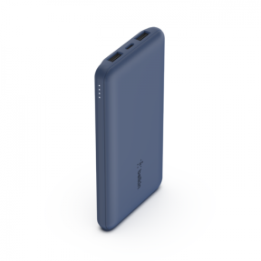 Baterie portabila Belkin Boost Charge 10K, 10000mAh, 1 x USB-C, 2 x USB, Blue