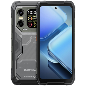 Blackview XPLORE 1 5G Rugged Phone 6.78-inch FHD 2460x1080 120Hz+2.01-inch 296x240 12+256GB MTK Dimensity 7050 octa-core 2.4Ghz Cam 50+64MP+20MP Night Vision 20000mAh NFC Gorilla Glass 5 Android 15 MIL-STD Black