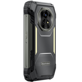 Blackview XPLORE 2 Rugged Phone 6.73 inch AMOLED 3200x1440 120Hz 12/256Gb MT 8300 Octa-Core 3.35GHz 50MP Front 50+20MP Rear Cam Night Vision 457LUM light TUV Low Blue Light Cert UL94 HB WiFi6E -20 to+60  20000mAh MIL-STD-810H Black