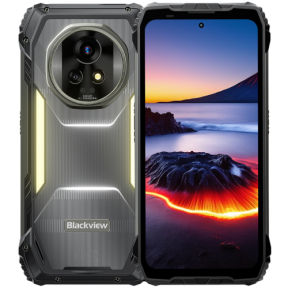 Blackview XPLORE 2 Projector Rugged phone 5G 6.73-inch AMOLED 3200x1440 120Hz+projector 100-inch 100lm 12+256Gb MTK Dimensity 8300 Oca-core 3.35Ghz Cam 50+50+20MP Night vision 20000mAh MIL-STD Android 15 Black