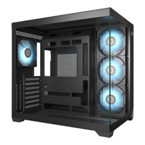 CARCASA PCCooler "C3 T700 ARGB", middle tower, gaming, fara sursa, suporta 10xfan, 4xfan inclus, USB Type-C x 1, USB 3.0 x 1, USB 2.0 x 1, audio+mic, 7 sloturi expansiune, negru, "C3 T700 ARGB BK" (timbru verde 0.32lei)