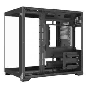 CARCASA PCCooler "C3 T700", middle tower, gaming, fara sursa, suporta 10xfan, USB Type-C x 1, USB 3.0 x 1, USB 2.0 x 1, audio+mic, 7 sloturi expansiune, negru, "C3 T700 BK" (timbru verde 0.32lei)