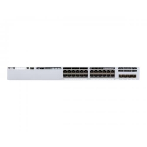 Switch Cisco Catalyst C9300L-24P-4X-A, 24 porturi, PoE
