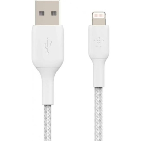 Cablu de date Belkin CAA002BT1MWH, USB - Lightning, 1m, White