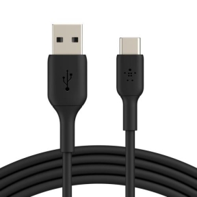 Cablu de date Belkin CAB001BT0MBK, USB - USB-C, 0.15m, Black