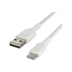 Cablu de date Belkin CAB002BT2MWH, USB - USB-C, 2m, White