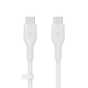 Cablu de date Belkin Flex, USB-C - USB-C, 3m, White