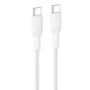 BELKIN BOOST CHARGE 240W GEFLOC/USB-C / USB-C-KABEL 2M WEI