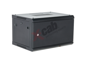 Cabinet metalic de perete 19", tip rack wallmount, 12U 600x450 mm, Xcab M Gri
