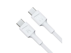 Cable White USB-C Type C 1,2m Green Cell PowerStream with fast charging Power Delivery 60W, Ultra Charge, Quick Charge 3.0