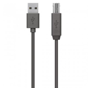 Cablu Belkin Extension, USB 2.0 Tip A Male - USB 2.0 Tip B Male, 3m, Black 