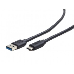 Cablu de date Gembird, USB - USB-C, 0.1m, Black