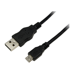 Cablu de date LogiLink CU0060, USB - micro USB, 5m, Black