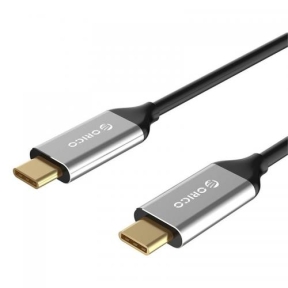 Cablu de date Orico CCU10, USB-C - USB-C, 1m, Black