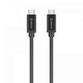 Cablu de date Orico XC-G2, USB-C - USB-C, 1m, Black