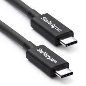Cablu de date Startech TBLT34MM50CM,  USB-C - USB-C , 0.5m, Black