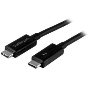 Cablu de date Startech TBLT3MM1M, USB-C - USB-C, 1m, Black