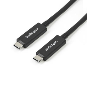 Cablu de date Startech TBLT3MM1MA, USB-C - USB-C, 1m, Black