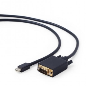 Cablu Gembird CC-mDPM-VGAM-6, Displayport male - VGA male, 1.8m, Black