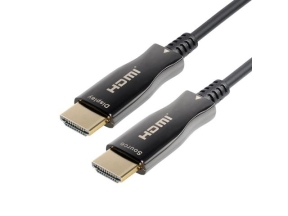 Cablu HDMI Active Optical AOC 4K@60Hz cu fibra optica 2.0 de mare viteza, placat cu aur, 15m, HCT HCT028-283