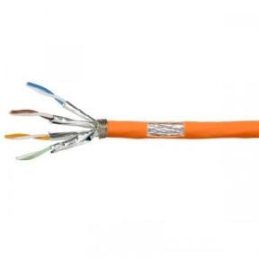 Cablu retea Logilink S/FTP Cat. 7, Cupru, Solid, AWG23, Rola 100m