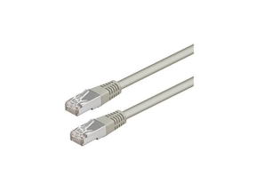 Cablu retea (patch cord) CAT6A SFTP 5m 2xRJ45, ecranat, gri, cupru 4x2xAWG 28/7 HCT HCT50889