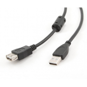 Cablu Spacer SPC-USB-AMAF-10, USB male - USB female, 3m, Black