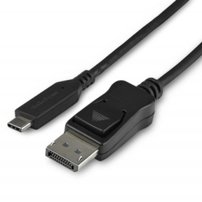 Cablu Startech CDP2DP141MB, USB-C - Displayport, 1m, Black