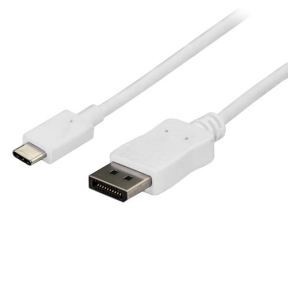 Cablu Startech CDP2DPMM6W, USB-C - Displayport, 1.8m, White