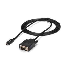 Cablu Startech CDP2VGAMM2MB, VGA - USB-C, 2m, Black