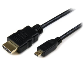 Cablu Startech HDADMM1M, HDMI - micro HDMI, 1m, Black