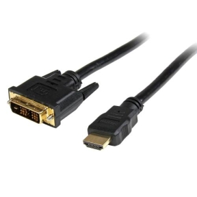 Cablu Startech HDDVIMM1M, HDMI - DVI-D, 1m, Black