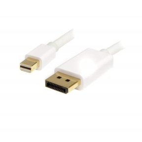 Cablu Startech MDP2DPMM1MW, Displayport - mini Displayport, 1m, White