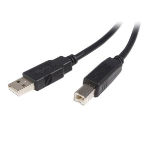 Cablu Startech USB2HAB50CM, USB 2.0 - USB-B, 0.5m, Black