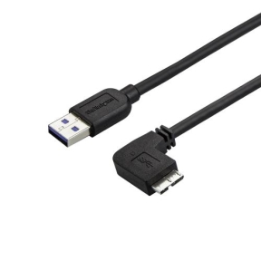 Cablu Startech USB3AU50CMRS, USB 3.0 - microUSB-B, 0.5m, Black