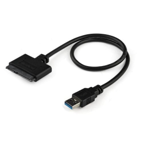 Cablu Startech USB3S2SAT3CB, USB - SATA3, 0.5m, Black