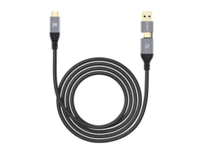 Cablu de date Orico ACC40-10-BK, USB-C male - USB-C male, 1m, Black