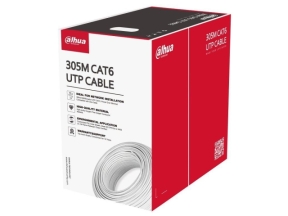 Cablu de retea Dahua DH-PFM920I-6U-C, CAT6, 305m, White