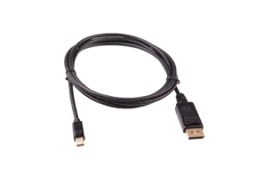 Cablu video 1,8m mini DisplayPort tata la DisplayPort tata- contacte auriteAmbalare: vrac 1 buc. HCT HCT52859