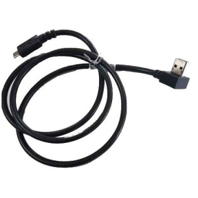 Cablu Zebra USB-C to USB-A cu Unghi de 90 grade, 1.1 m, Black