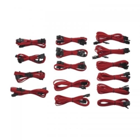 Cabluri de alimentare profesionale Corsair Kit, Red