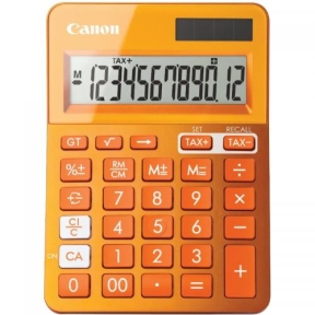 Calculator Canon LS-123K OR, 12-digit, culoare portocaliu