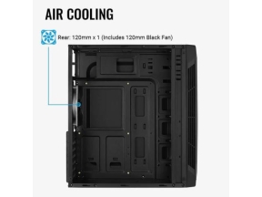 Carcasa Aerocool Split, Fara sursa